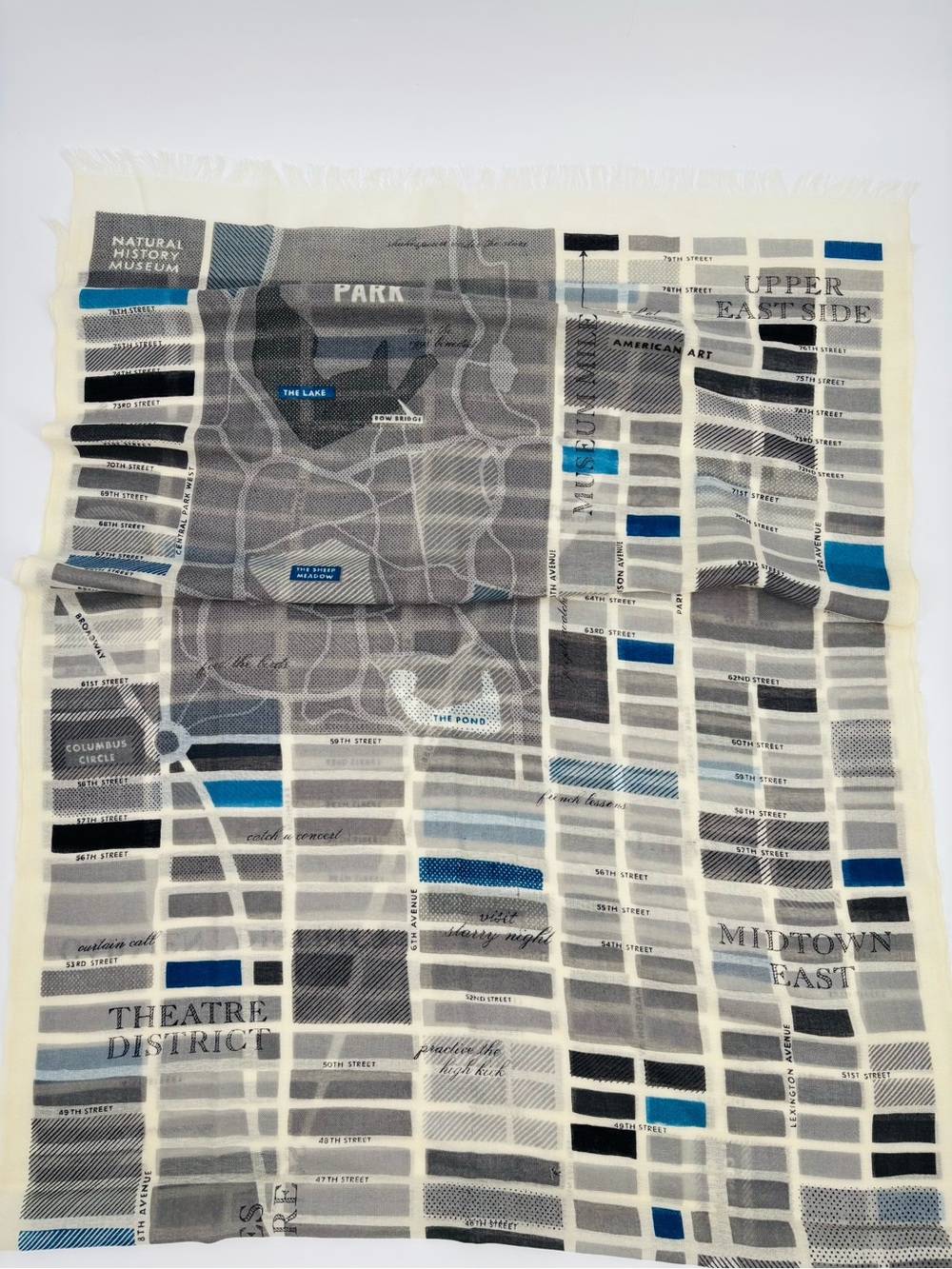 Kate Spade new york map scarf - Picture 3 of 11
